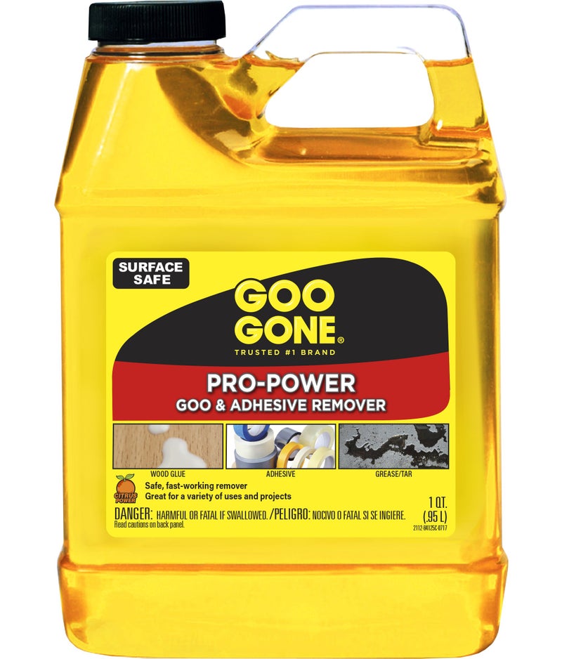 جوو جون Goo Gone Pro-Power - مزيل لاصق قوي احترافي - 32 أونصة سائلة. أوز. إبريق - Image 1